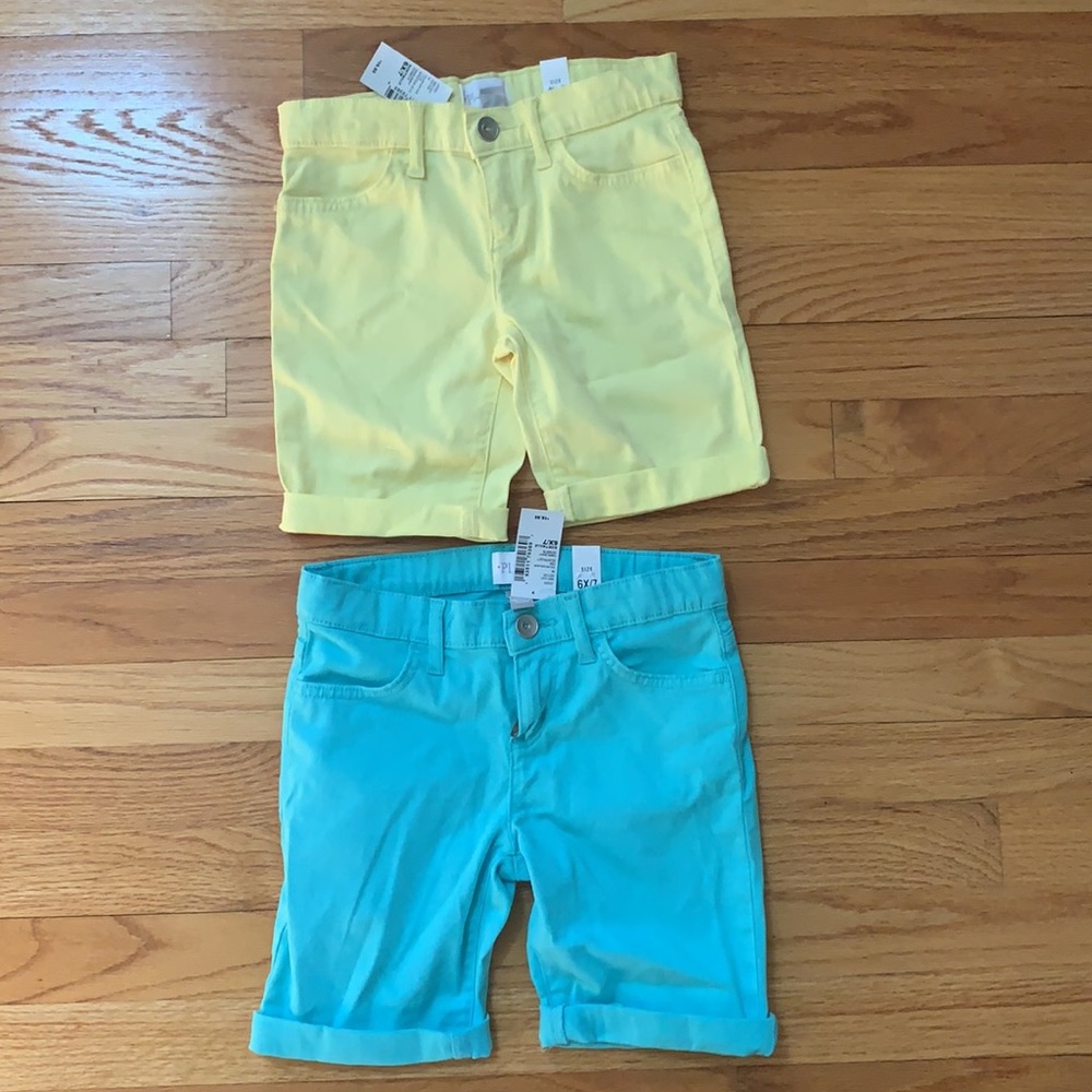 Children’s Place girls shorts, NWT, size 6X/7